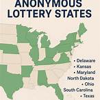 anonymous lottery states 2021